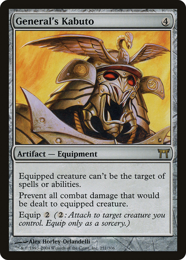 {R} General's Kabuto [Champions of Kamigawa][CHK 251] - Misty Mountain Games