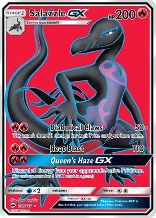 [PKM] Salazzle GX (132/147) [Sun & Moon: Burning Shadows]