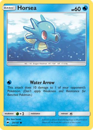 [PKM] Horsea (29/147) [Sun & Moon: Burning Shadows]