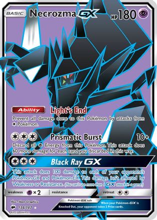 [PKM] Necrozma GX (134/147) [Sun & Moon: Burning Shadows]
