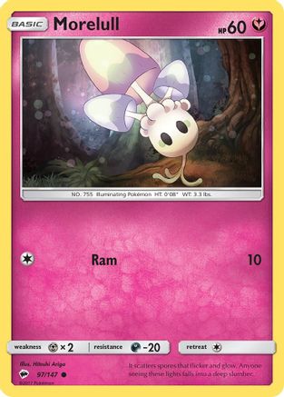 [PKM] Morelull (97/147) [Sun & Moon: Burning Shadows]