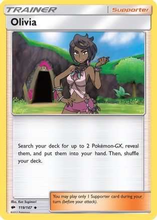 [PKM] Olivia (119/147) [Sun & Moon: Burning Shadows]
