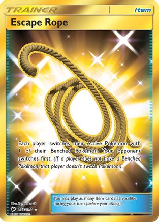 [PKM] Escape Rope (163/147) [Sun & Moon: Burning Shadows]