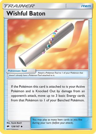 [PKM] Wishful Baton (128/147) [Sun & Moon: Burning Shadows]