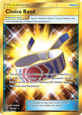 [PKM] Choice Band (162/147) [Sun & Moon: Burning Shadows]