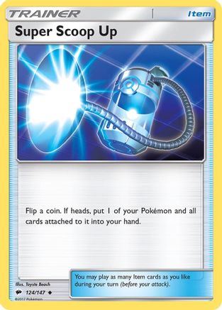 [PKM] Super Scoop Up (124/147) [Sun & Moon: Burning Shadows]