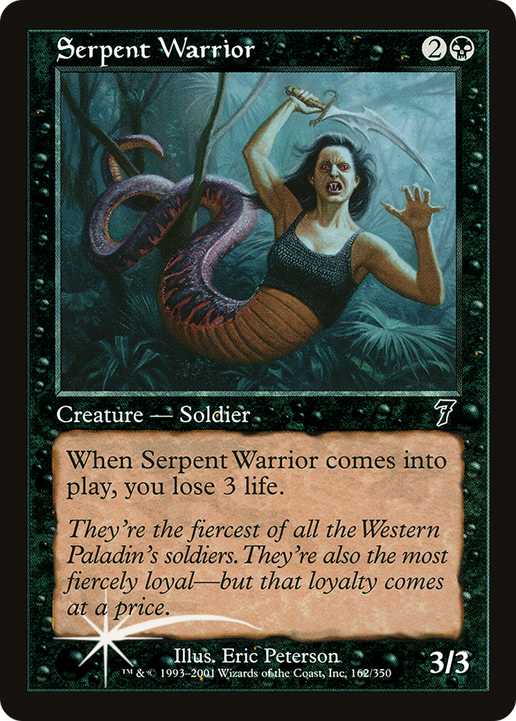 {C} Serpent Warrior [Seventh Edition][7ED 162]