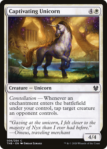 {C} Captivating Unicorn [Theros Beyond Death][THB 006]