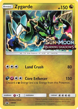 [PKM-R] Zygarde (SM48) (Prerelease Promo) [Sun & Moon: Black Star Promos]