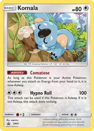 [PKM] Komala (SM41) [Sun & Moon: Black Star Promos]
