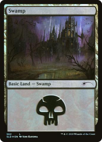 {B}[SLD 562] Swamp (Vampires) (562) [Secret Lair Drop Promos]