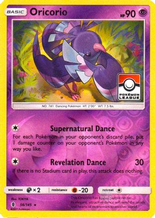 [PKM] Oricorio (56/145) (League Promo) [Sun & Moon: Guardians Rising]