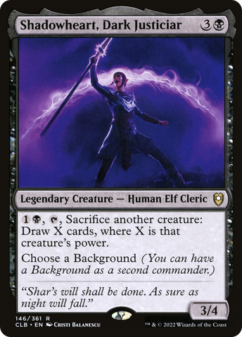 {R} Shadowheart, Dark Justiciar [Commander Legends: Battle for Baldur's Gate][CLB 146]