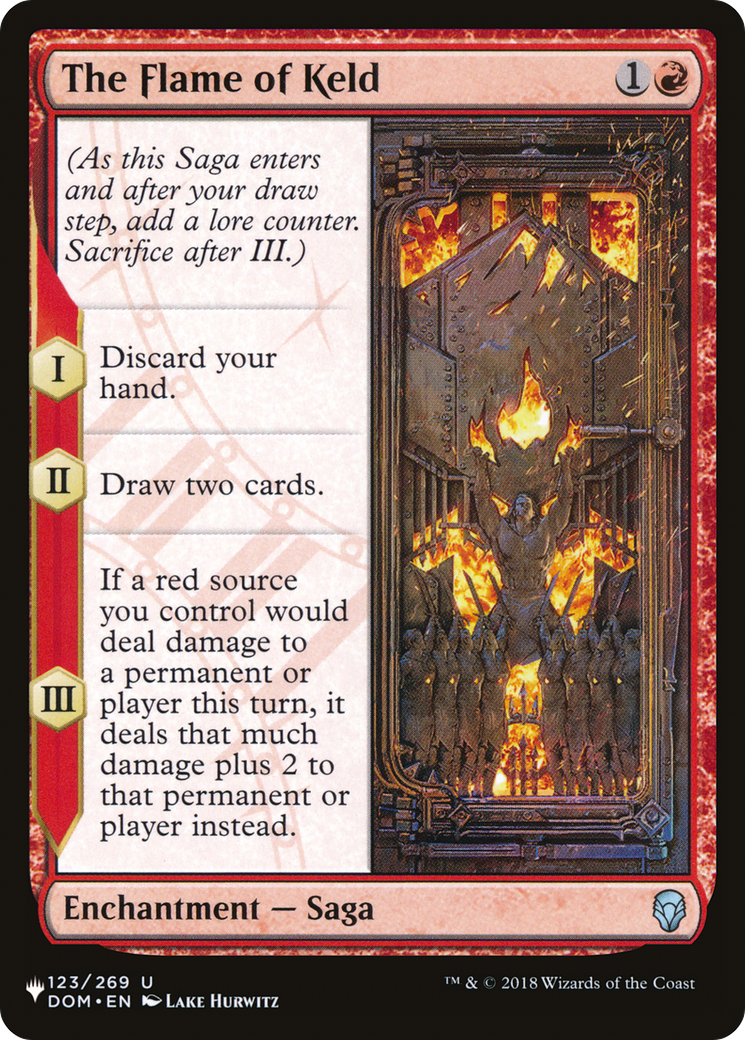 The Flame of Keld [LIST DOM-123]