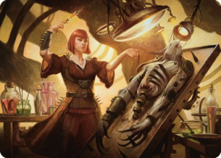 {A} Ashnod, Flesh Mechanist Art Card [The Brothers' War Art Series][ABRO 015]