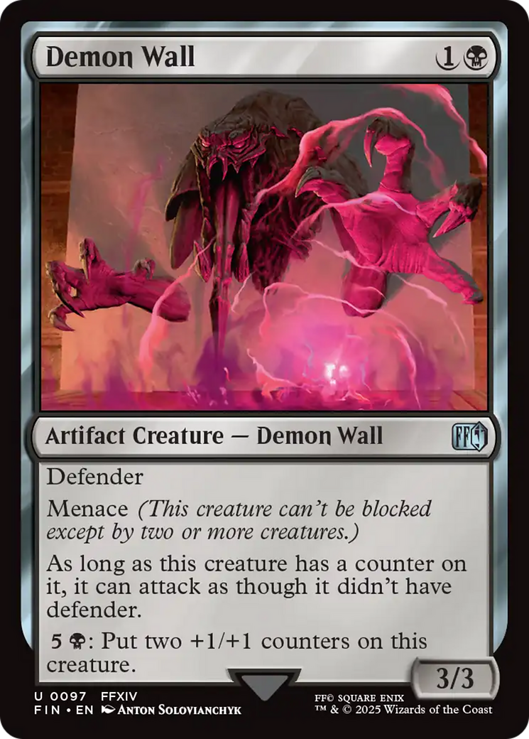 {@C} Demon Wall [FINAL FANTASY][FIN 097]