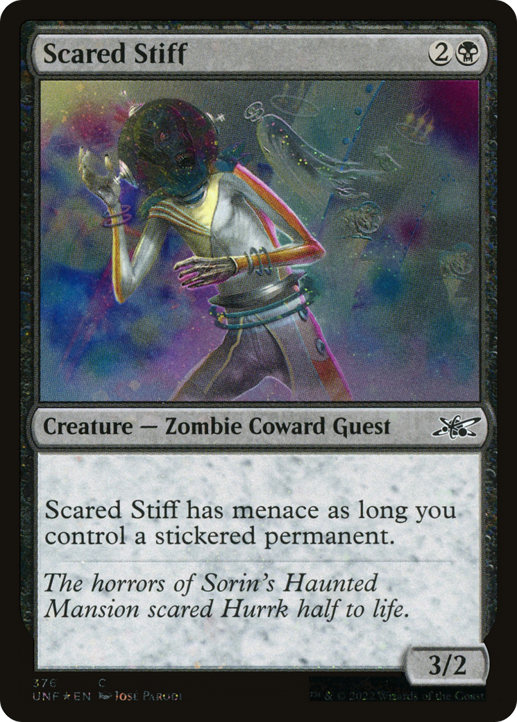 {C} Scared Stiff (Galaxy Foil) [Unfinity][UNF 376]
