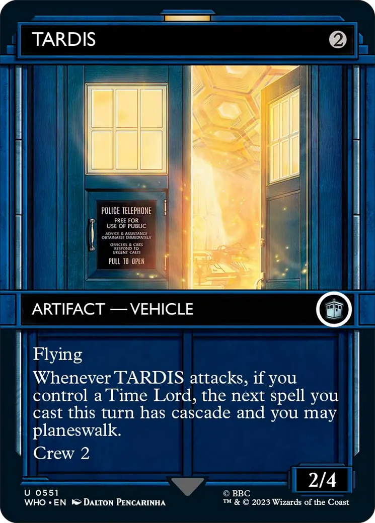{C} TARDIS (Showcase) [Doctor Who][WHO 551]