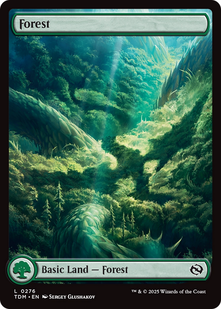 {B} Forest (0276) [Tarkir: Dragonstorm][TDM 276]