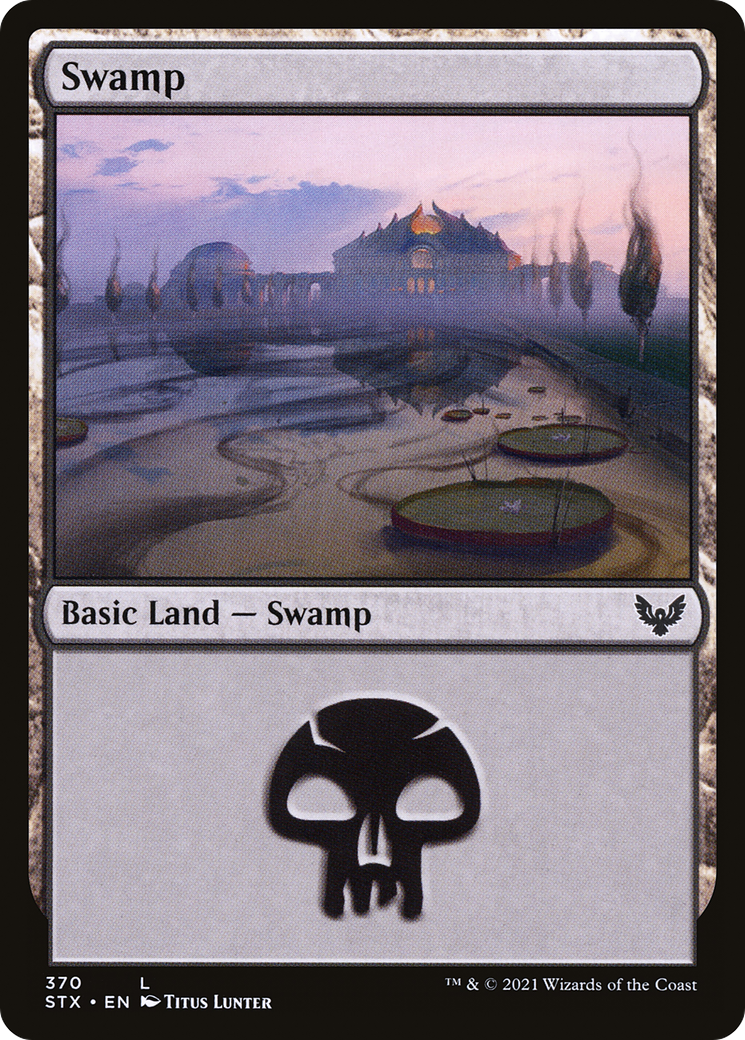 {B}[STX 370] Swamp (370) [Strixhaven: School of Mages]