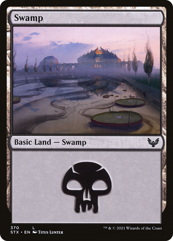 {B}[STX 370] Swamp (370) [Strixhaven: School of Mages]