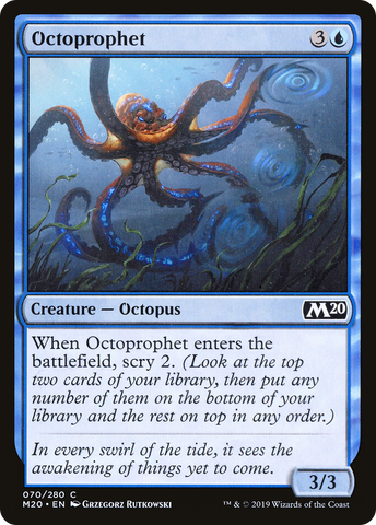{C} Octoprophet [Core Set 2020][M20 070]