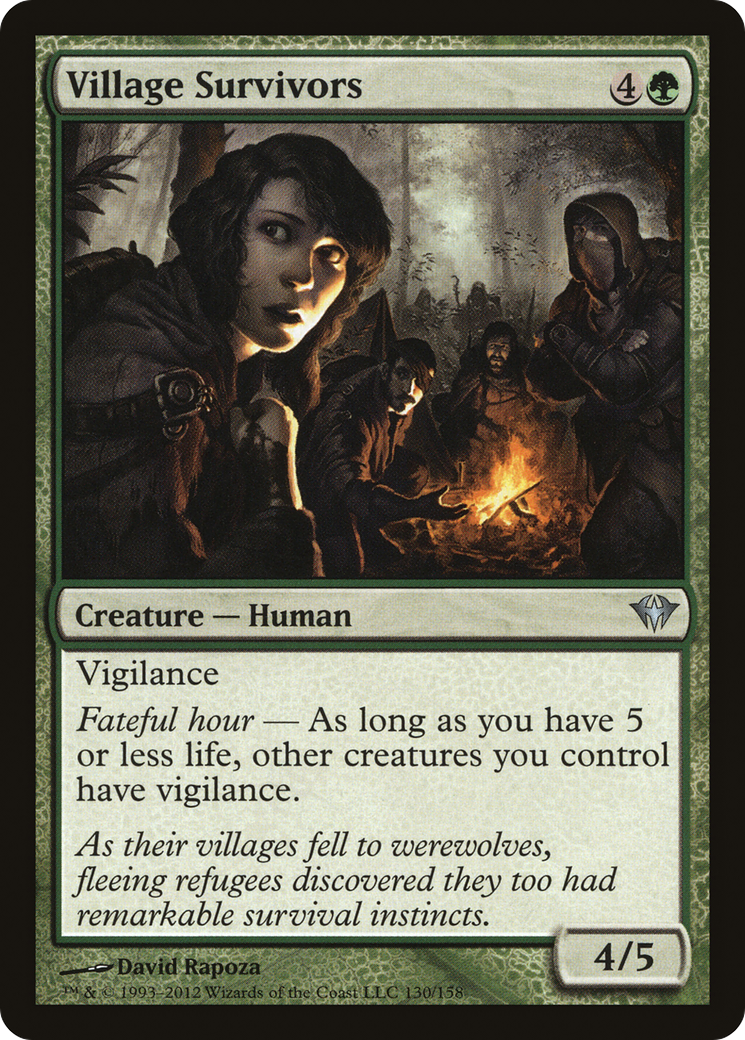 {C} Village Survivors [Dark Ascension][DKA 130] - Misty Mountain Games