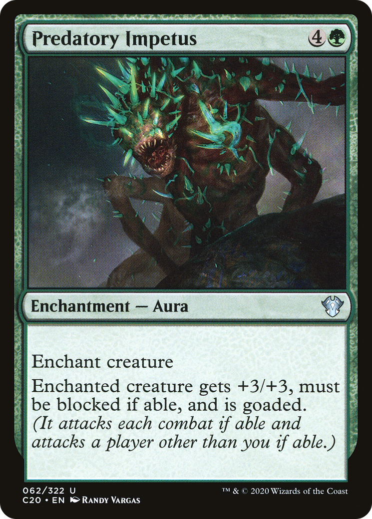 {C} Predatory Impetus [Commander 2020][C20 062]