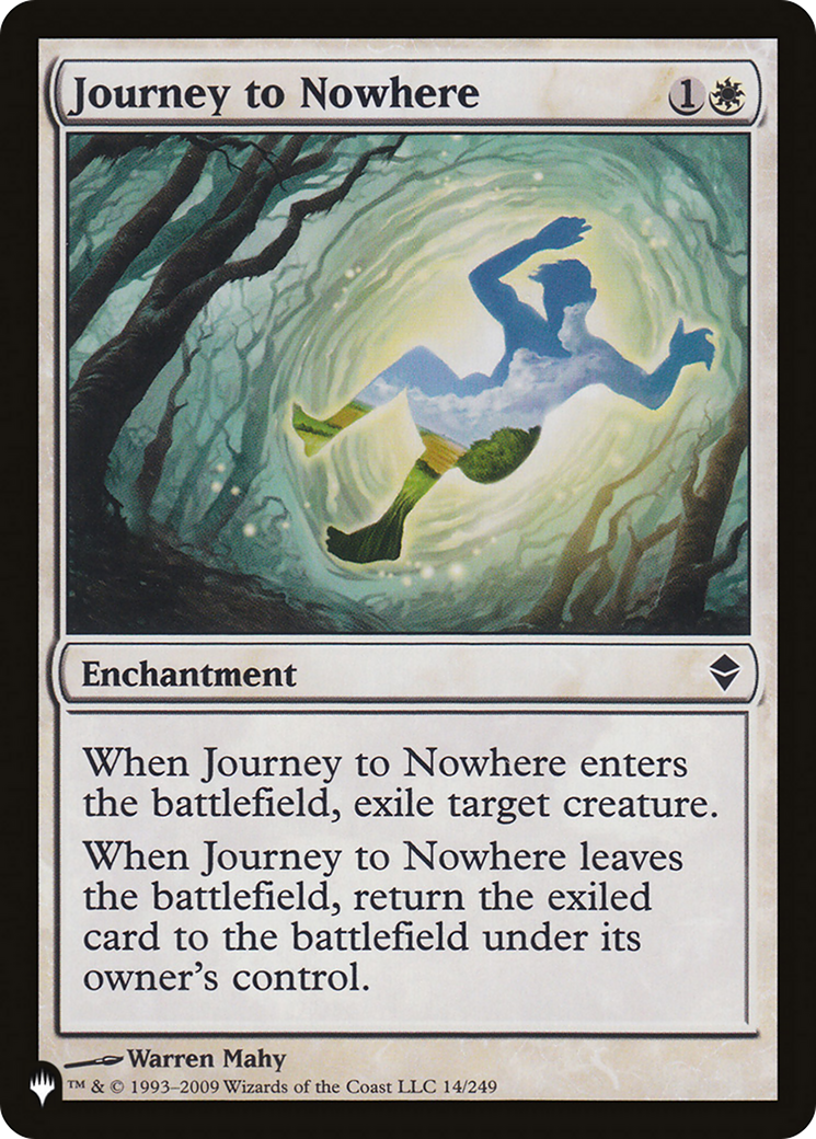 Journey to Nowhere [LIST 14/249]