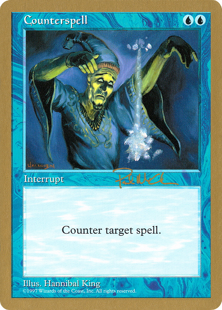 {C} Counterspell (Paul McCabe) [World Championship Decks 1997][GB WC97 PM77]