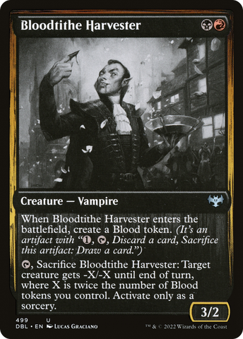 {C} Bloodtithe Harvester [Innistrad: Double Feature][DBL 499]