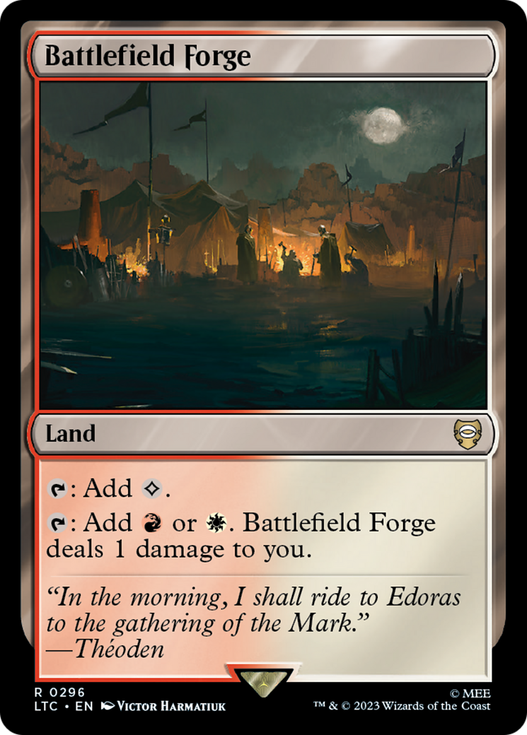 {R} Battlefield Forge [The Lord of the Rings: Tales of Middle-Earth Commander][LTC 296]