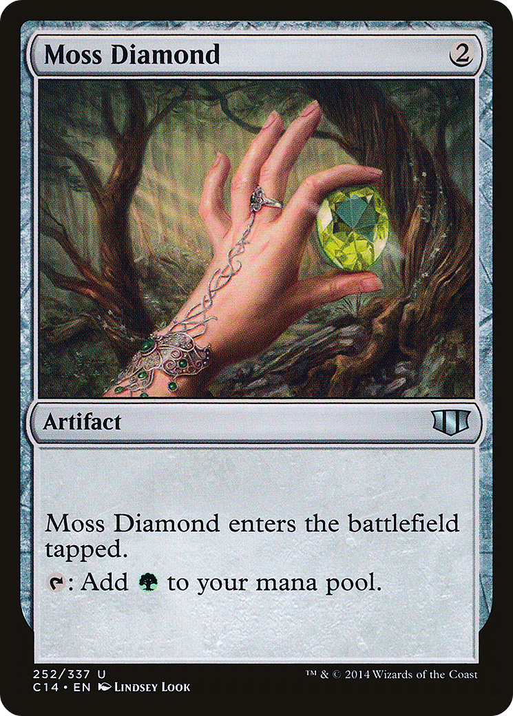 {C} Moss Diamond [Commander 2014][C14 252]