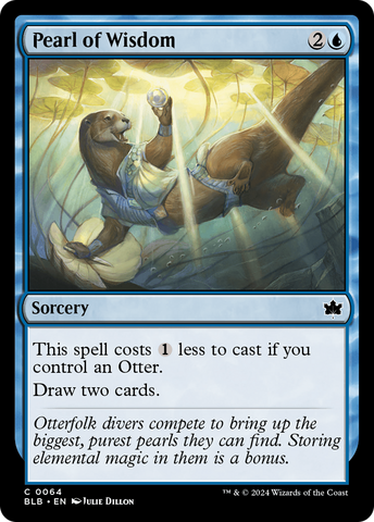 {@C} Pearl of Wisdom [Bloomburrow][BLB 064]