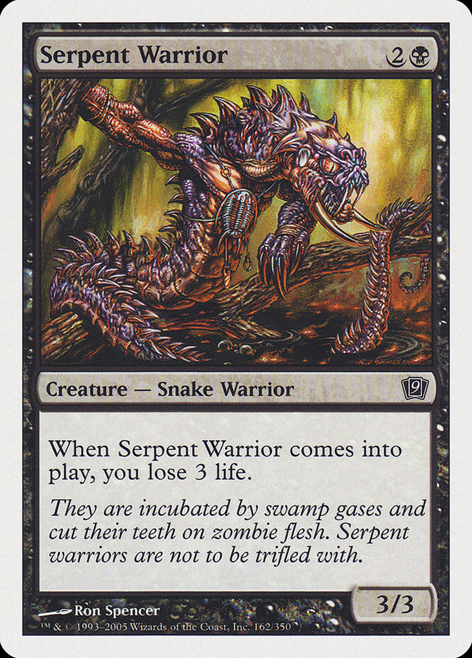 {C} Serpent Warrior [Ninth Edition][9ED 162]