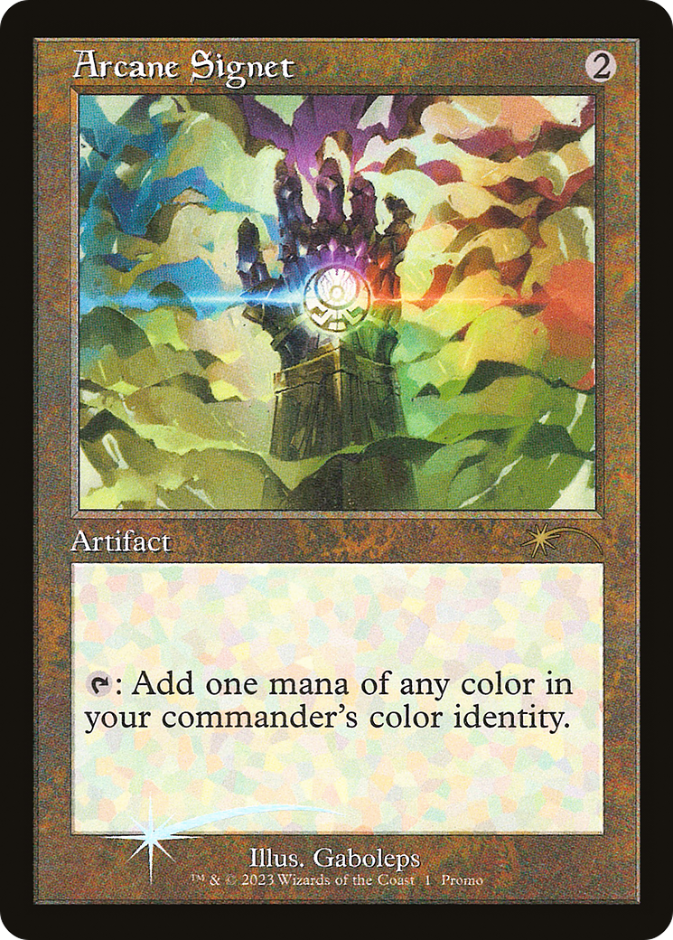 {R} Arcane Signet (Retro) [30th Anniversary Promos][PA PRM 001]