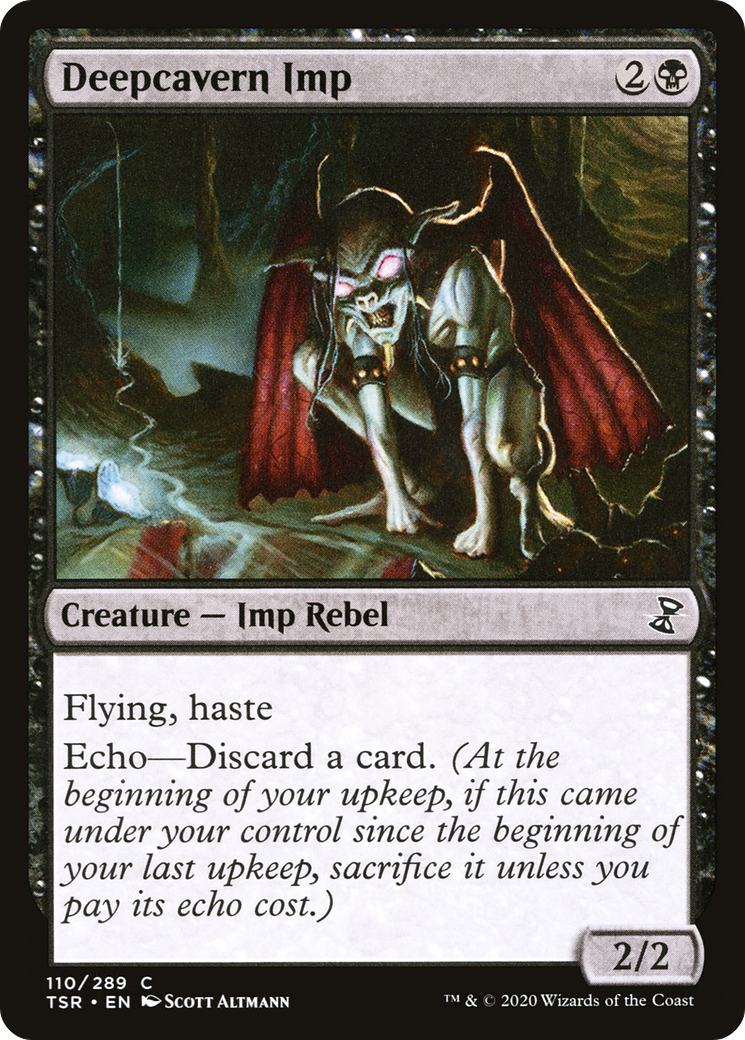 {C} Deepcavern Imp [Time Spiral Remastered][TSR 110]