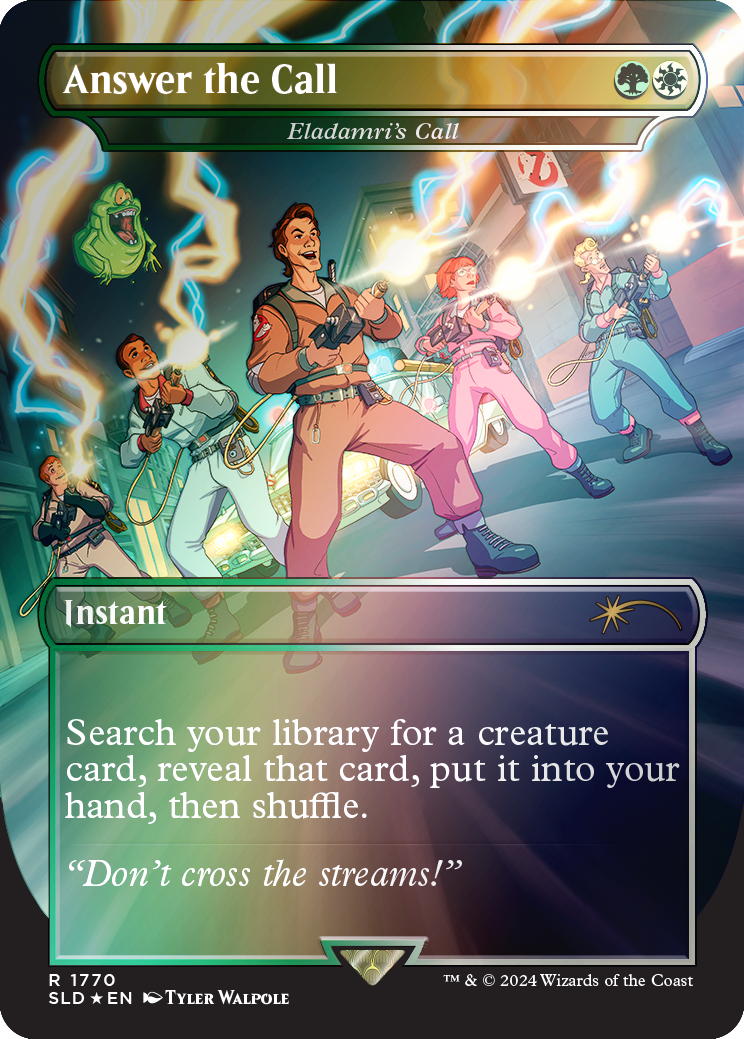 {R} Answer the Call - Eladamri's Call (Rainbow Foil) [Secret Lair Drop Series][RBF SLD 1770]