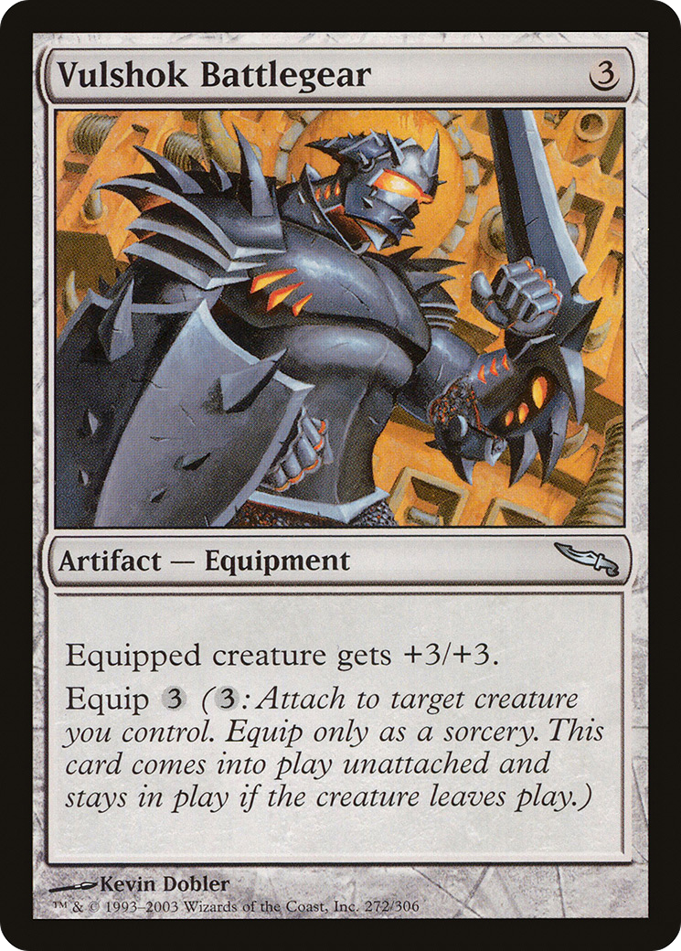 {C} Vulshok Battlegear [Mirrodin][MRD 272] - Misty Mountain Games