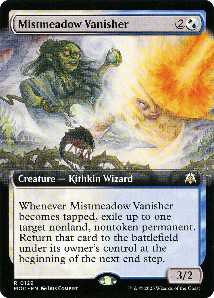 {R} Mistmeadow Vanisher (Extended Art) [March of the Machine Commander][MOC 129]