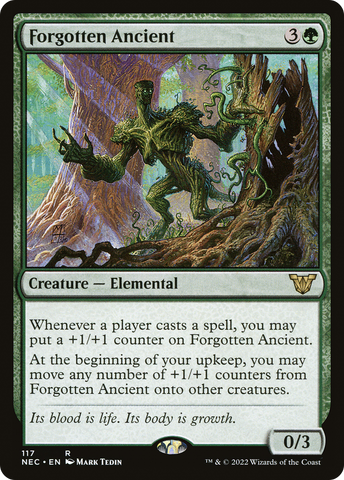 {R} Forgotten Ancient [Kamigawa: Neon Dynasty Commander][NEC 117]