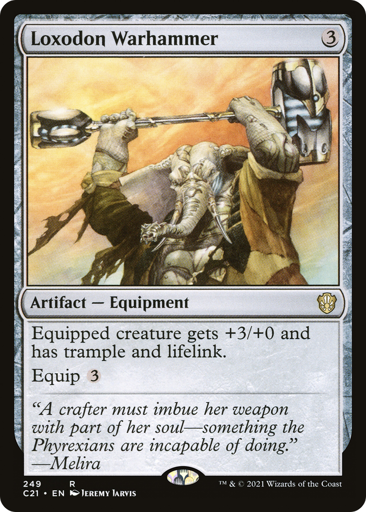 {R} Loxodon Warhammer [Commander 2021][C21 249]