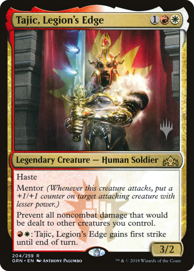 {R} Tajic, Legion's Edge (Promo Pack) [Guilds of Ravnica Promos][PP GRN 204]