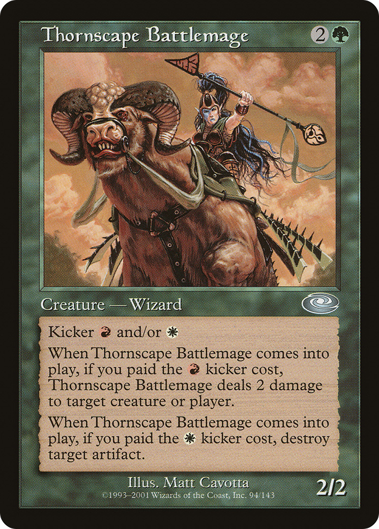 {C} Thornscape Battlemage [Planeshift][PLS 094] - Misty Mountain Games