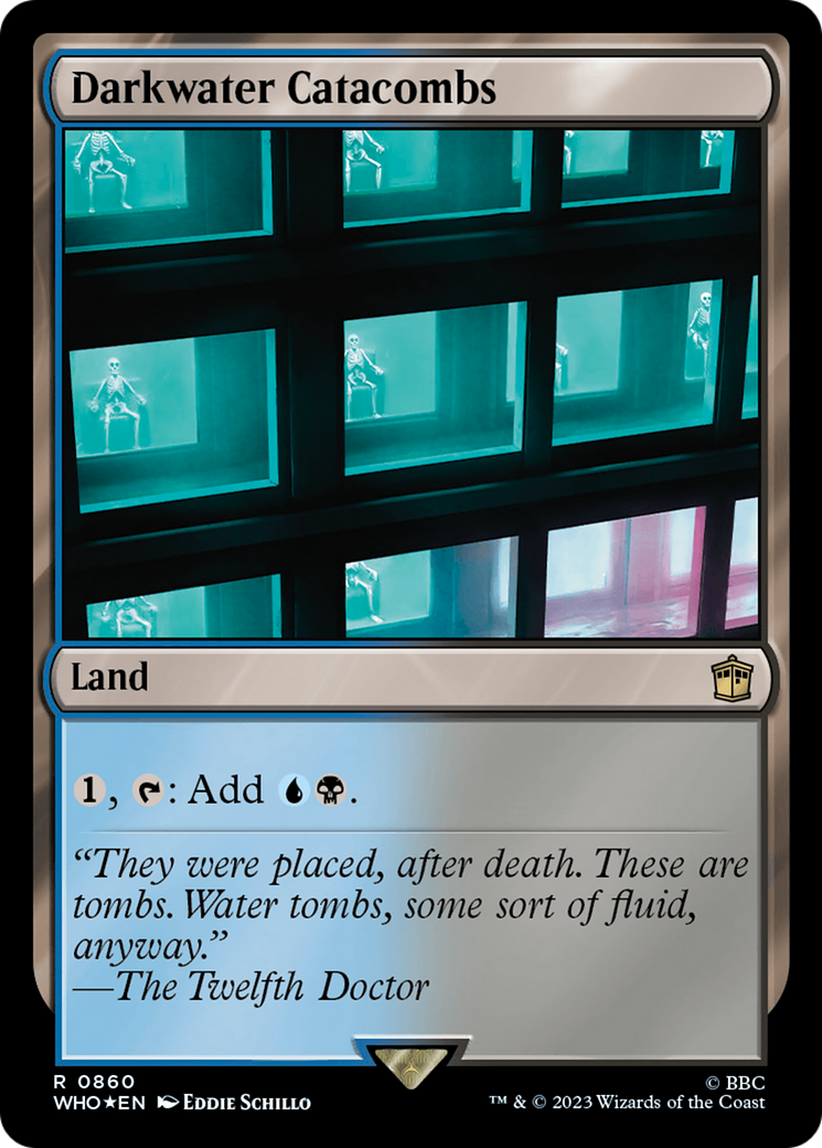 {R} Darkwater Catacombs (Surge Foil) [Doctor Who][WHO 860]