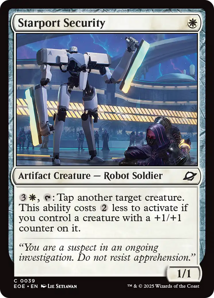 {@@ EOE C} Starport Security [Edge of Eternities] [EOE 039]