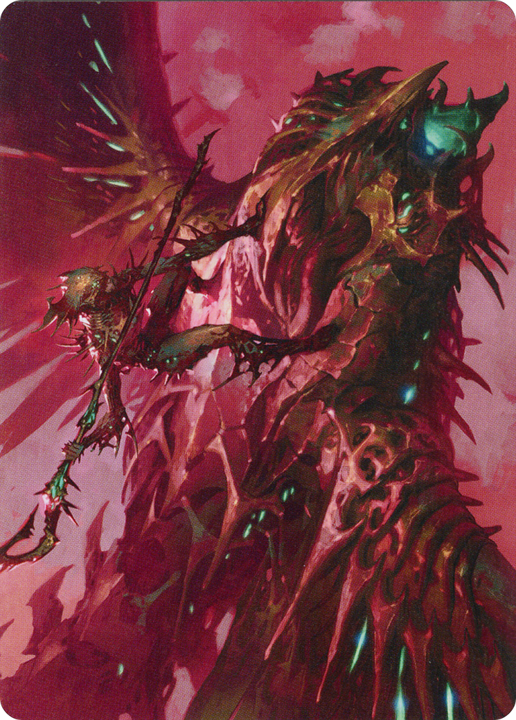 {A} Skyclave Invader Art Card [March of the Machine Art Series][AMOM 018]