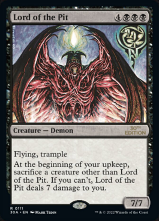 {R} Lord of the Pit [30th Anniversary Edition][30A 111]