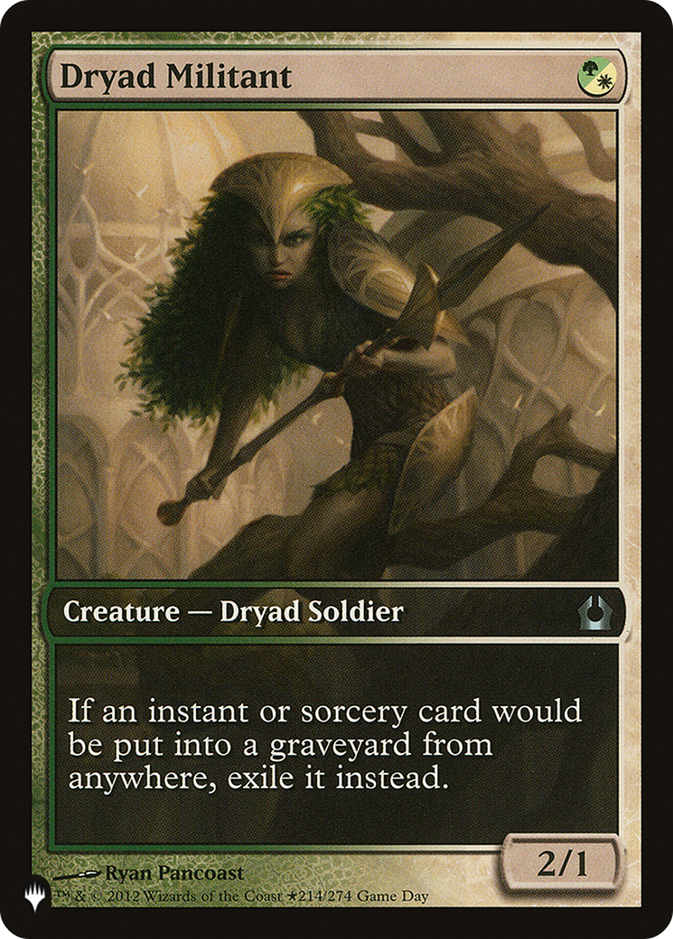 Dryad Militant [LIST 214/274]