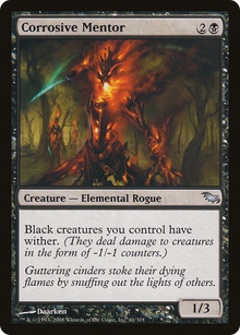 {C} Corrosive Mentor [Shadowmoor][SHM 061]